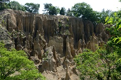 阿波の土柱